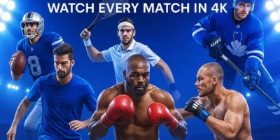 Various athletes promoting live sports